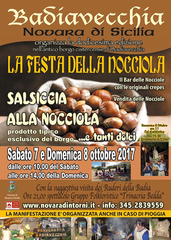 Festa della Nocciola Novara di Sicilia